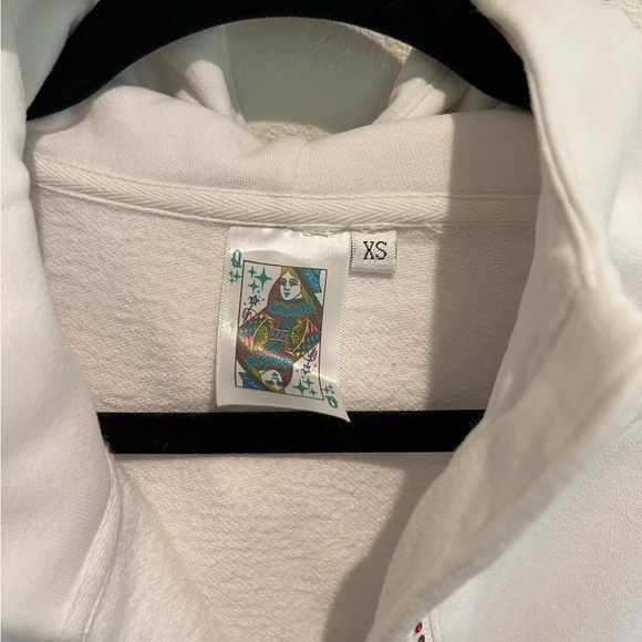 Queen of Sparkles Rainbow Half Zip Hoodie – Size XS - Picture 5 of 8